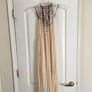 Boho halter dress